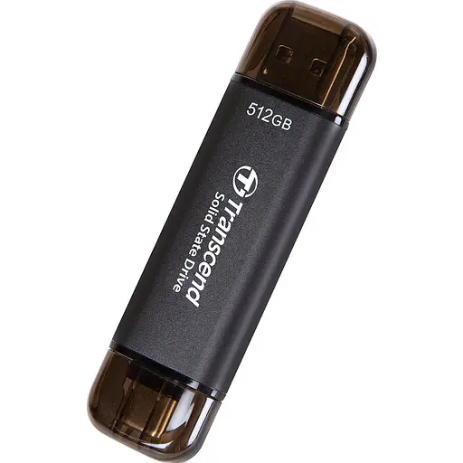 Зовнішній SSD накопичувач Transcend ESD310C 512GB Black (TS512GESD310C) [131750] - фото 2