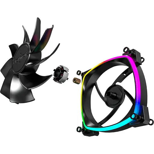 Вентилятор MONTECH 120MM RX120 PWM BLACK (RX120 PWM BLACK) - фото 5