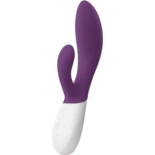 Вибратор-кролик Lelo Ina Wave 2 Plum Технология WaveMotion 8+1 режимов Сливовый