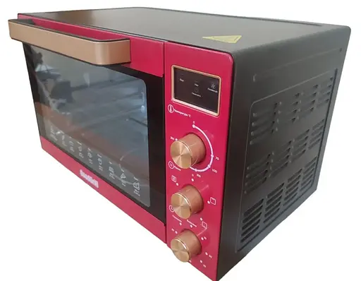 Духовка GoodGrill GR-6501RC 65 л конвекционная красная - фото 3