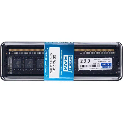 Модуль памяти GoodRam DDR3 2Gb 1333 MHz (GR1333D364L9/2G) Б/у - фото 5