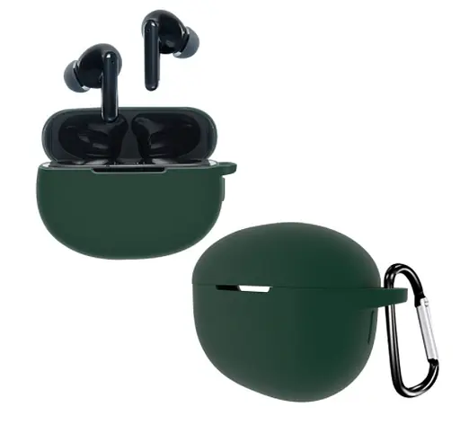 Чохол-накладка DK Silicone Candy Friendly з карабіном для Oppo Enco X (green) - фото 2