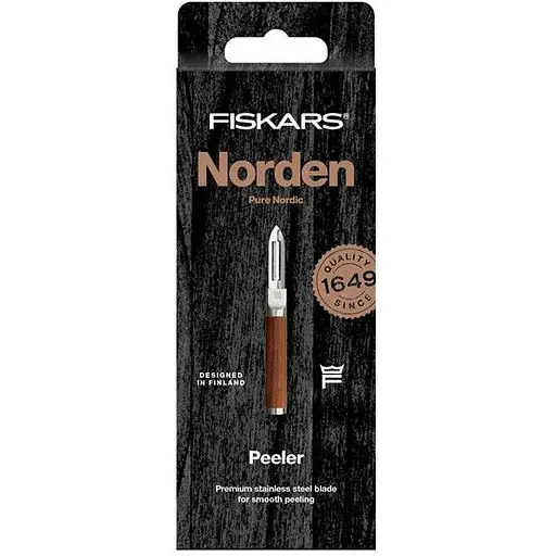 Нож для чистки Fiskars Norden с фиксированным лезвием (1065247) - фото 5