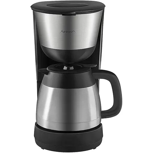 Кофемашина с фильтром Hanseatic HCM9001TJSD, кофейник объемом 1 л, бумажный фильтр, 1x4, с термосом из нержавеющей стали - фото 3