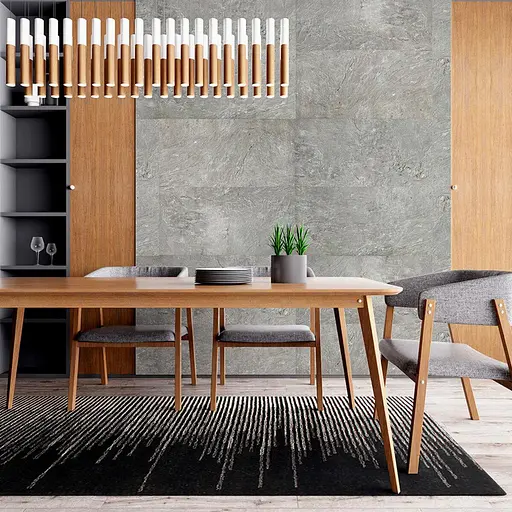 Самоклеящаяся виниловая плитка 600х300х1,5мм Серебристый мрамор, цена за 1 шт. (СВП-103) Глянец SW-00000290 - фото 6