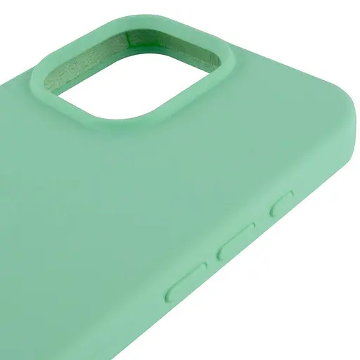 Чохол Epik Silicone Case Full Protective AA для Apple iPhone 15 Pro 6.1 Зелений/Pistachio - фото 4