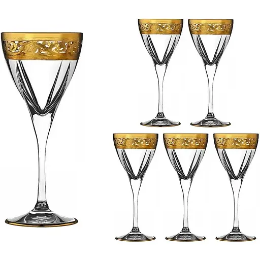 Набір келихів для вина Lora Турин 210 мл 6 шт. NGC80SETWINE