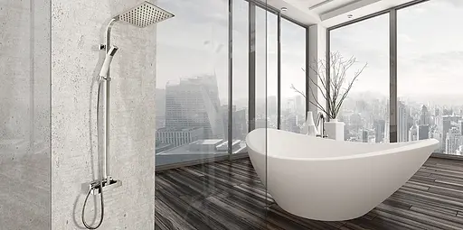 Душова система Rea Milan хром REA-P0222, Хром - фото 2