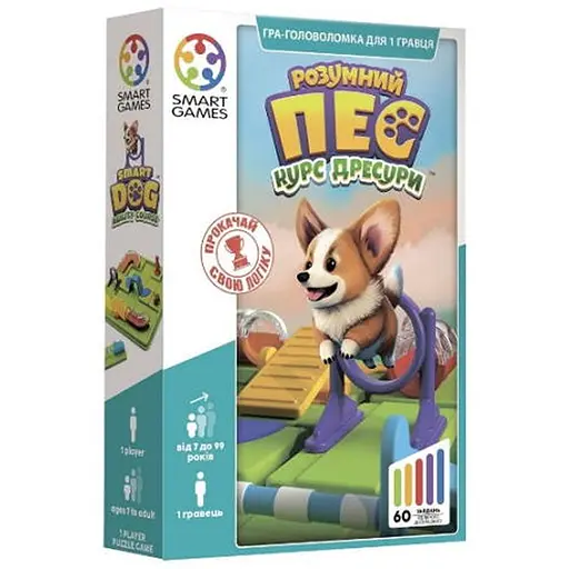 Настольная игра Smart Умный пес (Smart Dog) (укр.) (SG451UKR) - фото 1