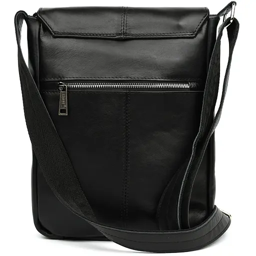 Чоловіча сумка А4 через плече із натуральної шкіри TARWA 33х26х8 см sum0028177 - фото 5