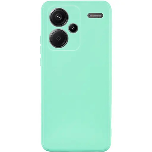 Силіконовий чохол Candy Full Camera для Xiaomi Redmi Note 13Pro+ Зелений / Menthol