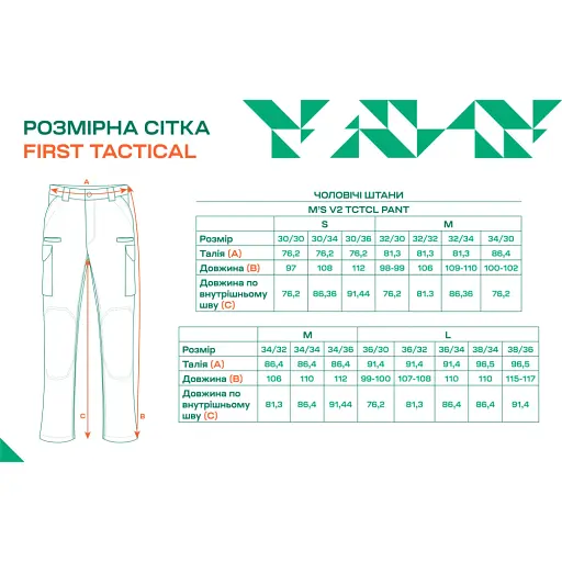 Брюки First Tactical M’s V2 Tctcl Pant 34/30 Black - фото 5