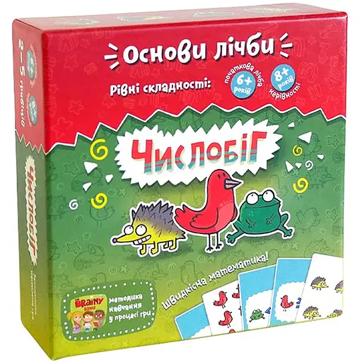 Настольная игра The Brainy Band Турбосчет (укр.) (УКР003) - фото 1