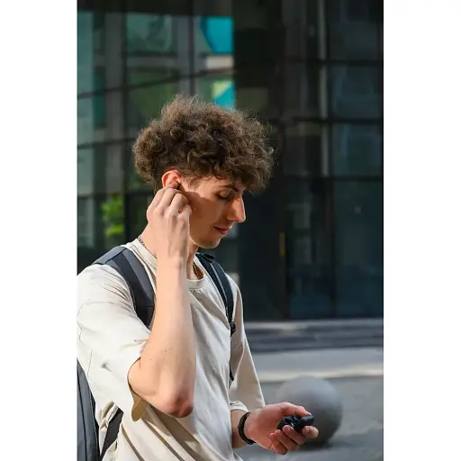 Бездротові Bluetooth навушники Sabbat E12 Ultra Dream Stone c підтримкою aptX чорно-зелені - фото 8