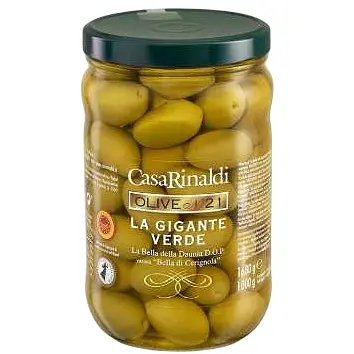Оливки с косточкой Гигантские Casa Rinaldi 1660 г - фото 1