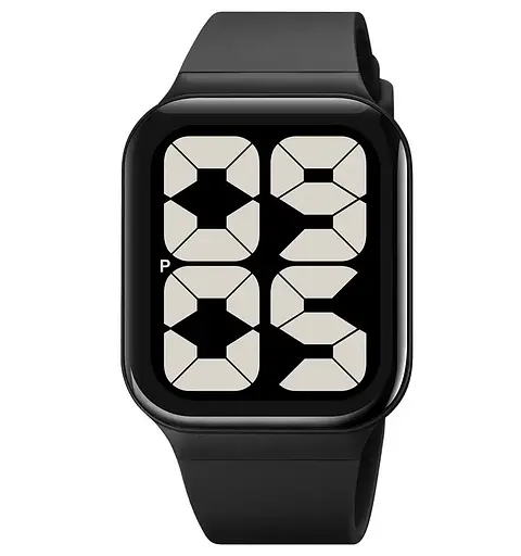 Часы цифровые наручные Skmei 1995 (Черный с черным)