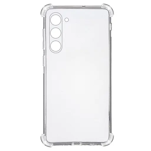 TPU чехол GETMAN Ease logo усиленные углы Full Camera для Samsung Galaxy S23+ Бесцветный (прозрачный) - фото 2
