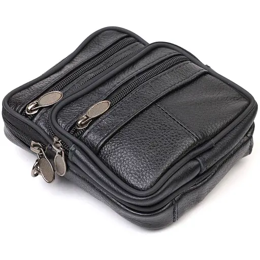 Сумка кожаная мужская Vintage 13,5х16х4 см sum0022667 - фото 3