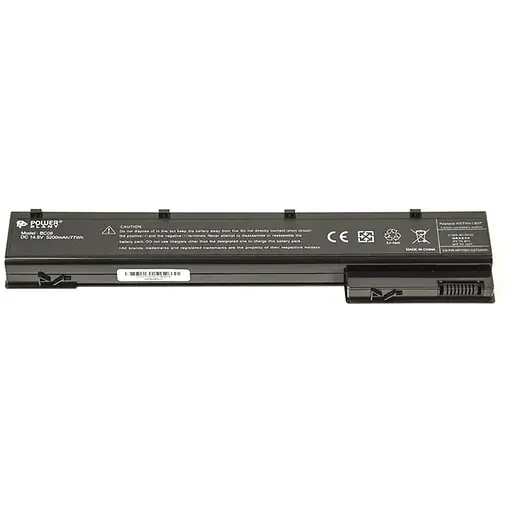 Акумулятор PowerPlant для ноутбуків HP EliteBook 8560w (HP8560LH, VH08XL) 14.8V 5200mAh