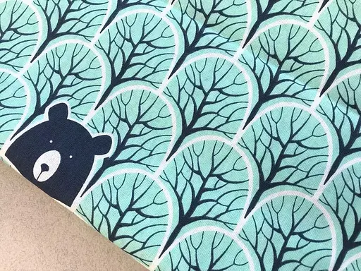 Хлопковая пеленка Moontime 100х80см "Лесные зверята" - фото 2