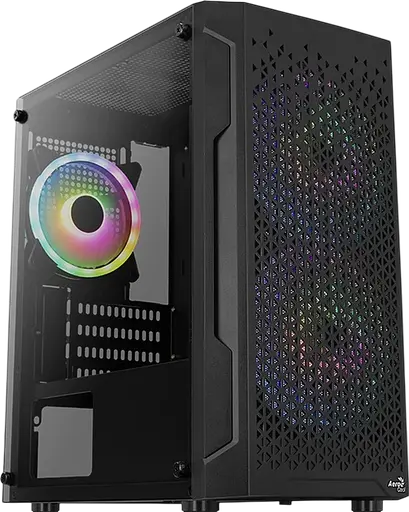 Корпус Aerocool Trinity Mini-G-BK-v2 RGB Black (ACCS-PV32033.11) - фото 2