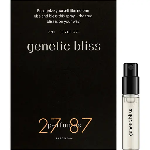 Парфюмерная вода пробник 27 87 Perfumes Genetic Bliss 2 мл - фото 1