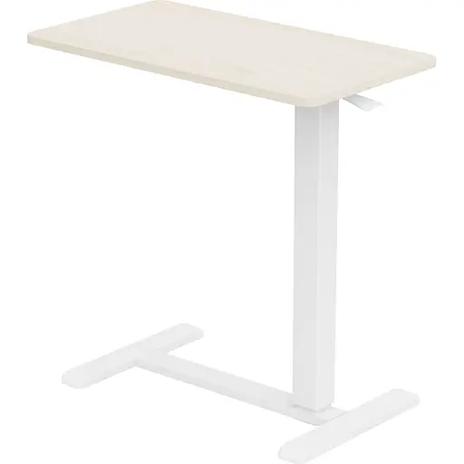 Стол компактный 2E CE710WL, 710x400 мм, регулируемая высота, бело-бежевый - фото 2