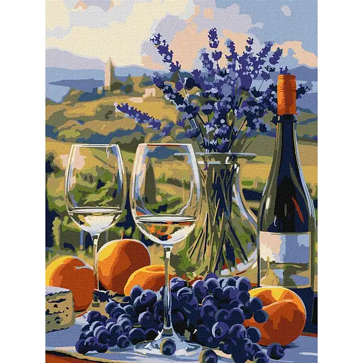 Картина за номерами "Італійська насолода" KHO5701, 30х40 см