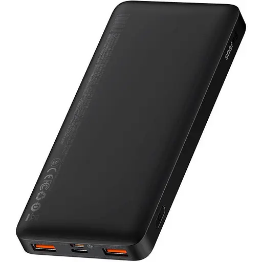 Зовнішній акумулятор Baseus Bipow Overseas 20W 10000mAh Black (PPBD050301) [79289] - фото 3
