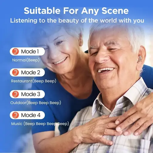 Слуховий Апарат JH-A17 повністю вбудований - фото 4