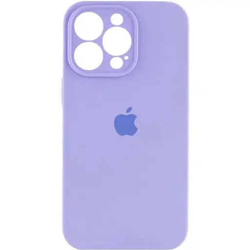 Чохол Epik Silicone Case Full Camera Protective (AA) для Apple iPhone 14 Pro Max (6.7) Бузковий/Dasheen - фото 1