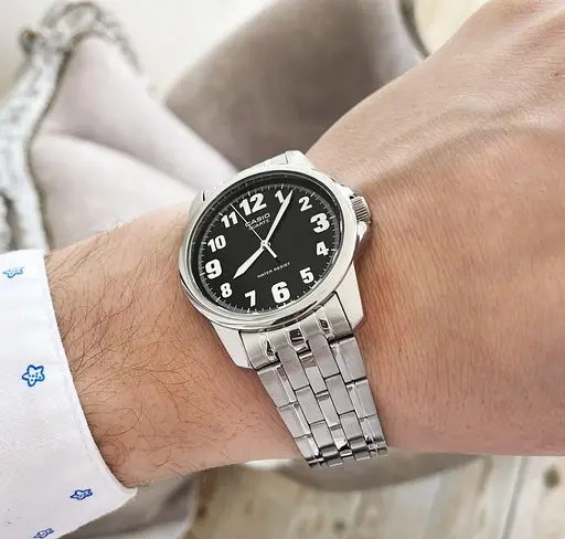 Годинники наручні чоловічі кварцові оригінальні японські Casio Collection MTP-1260PD-1BEF - фото 6