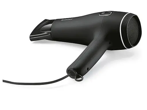 Фен з дифузором і іонізацією SilverCrest SHTK 2000 A1 автоматична смотка кабелю 1 шт. чорний (33705-IS) - фото 5