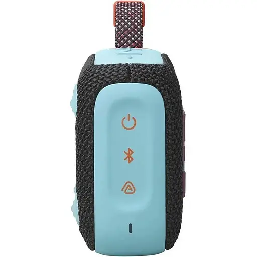 Портативная колонка JBL Go 4 Black Orange (JBLGO4BLKO) - фото 2