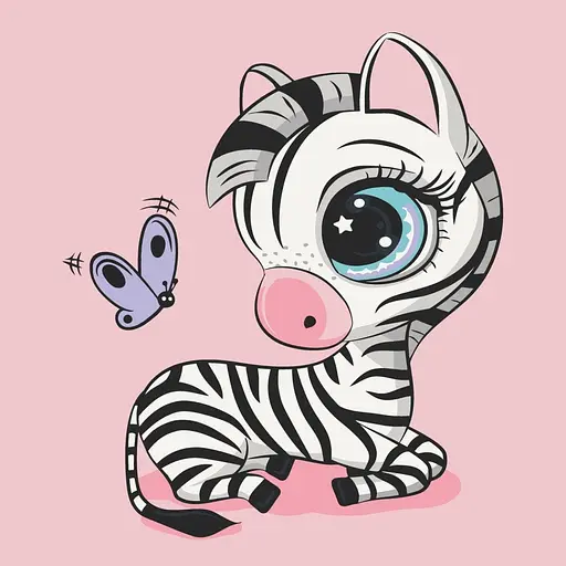 Набір для розпису ArtCraft Зебра 30 x 30 см (15085-AC)