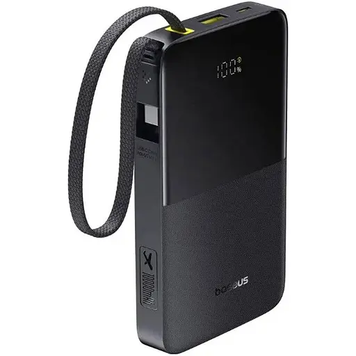 Внешний аккумулятор Baseus EnerFill Bipow2 Pro 10000mAh 22.5W Black (E0027600) [153914] - фото 1