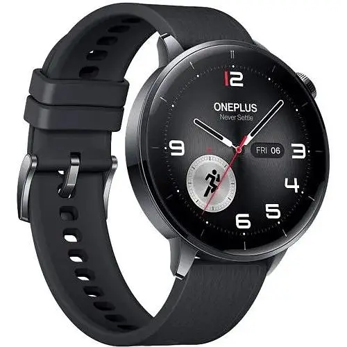 Смарт-часы OnePlus Watch 3 43mm OPWE242 Black Steel Global - фото 1