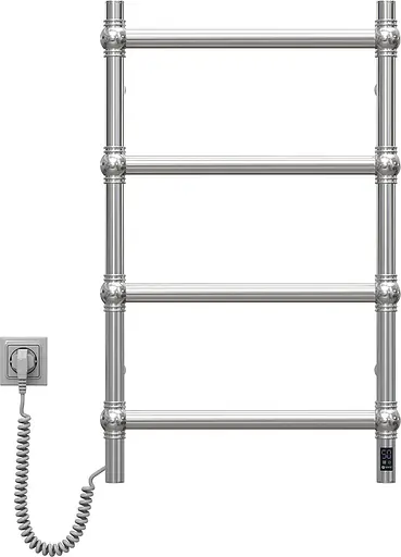 Електрична рушникосушка Navin Retro 500x800 Sensor, ліва 12-228153-3680, Хром, Ліве, Електронний - фото 2