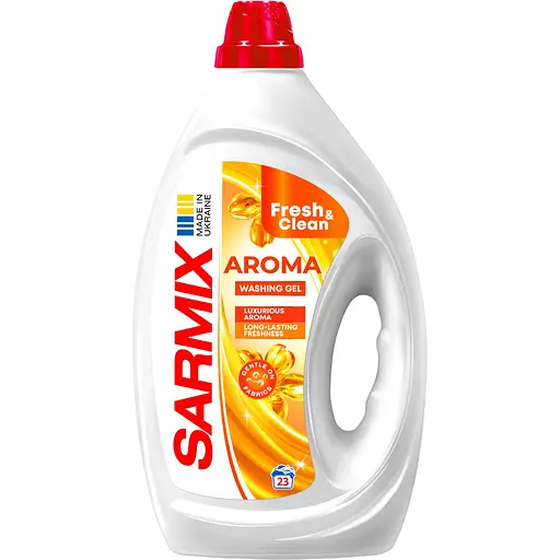 Набір: Гель для прання Sarmix Color 900 мл + Гель для прання Sarmix Aroma 900 мл - фото 3