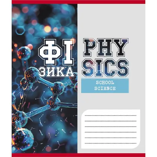 Зошит загальний "Шкільні предмети" Leader 048-590128K-2 в клітинку, 48 аркушів - фото 1