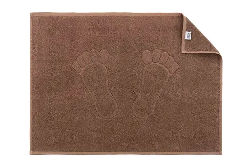 Килимок для ніг махровий Ardesto Benefit 50х70 см 100% бавовна коричневий (ART2457CH)  - фото 6