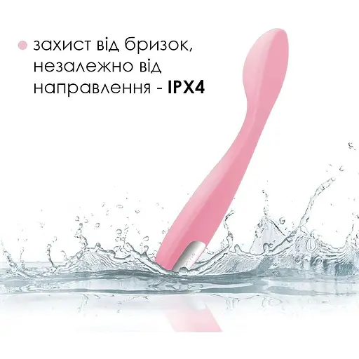 Стимулятор клітора та точки G Svakom Keri Pale Pink - фото 5