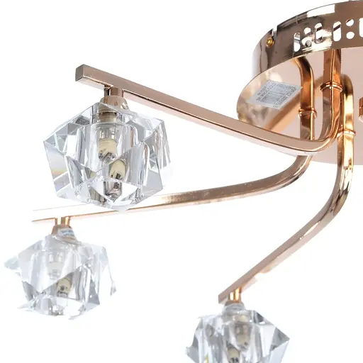 Люстра потолочная Brille галогенная G9 40W G (BR-369C/6) - фото 3