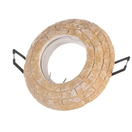 Світильник точковий Brille HDL-GA3 G5.3 Ant/YL MR16 36-058
