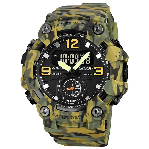 Часы Awarder 003 Camo Green