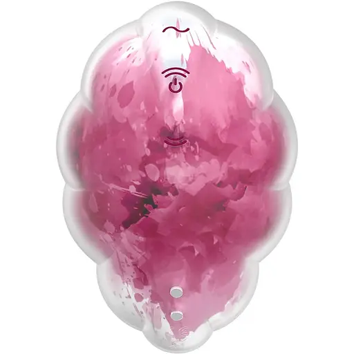 Вакуумний стимулятор з вібрацією Satisfyer Cloud Dancer Red - фото 5