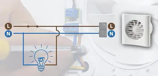 Вытяжной вентилятор Домовент 100 Тишина Л на подшипниках Белого цвета - фото 8