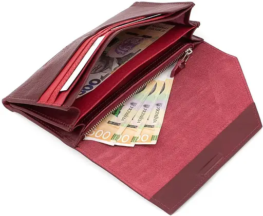 Мужской кожаный кошелек Grande Pelle acs0029490 - фото 5