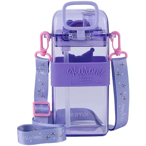 Бутылочка для воды Kite HK-1 Kuromi 500 мл фиолетовая (HK24-1203-1) - фото 2