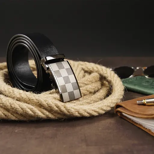 Ремінь шкіряний Vintage чоловічий 115х3,5 см acs0016125 - фото 5